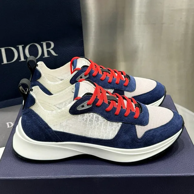 Dior B22 Sneaker Navy White Red
