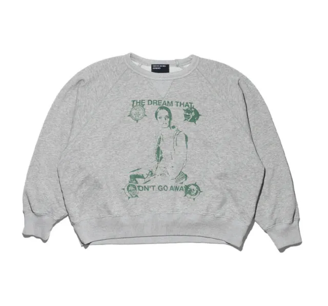 Comme des Garçons Sweatshirt The Dream That Don't Go Away Print