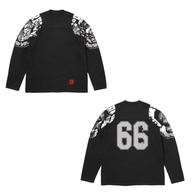Supreme Long-Sleeve Jersey 66 Graphic
