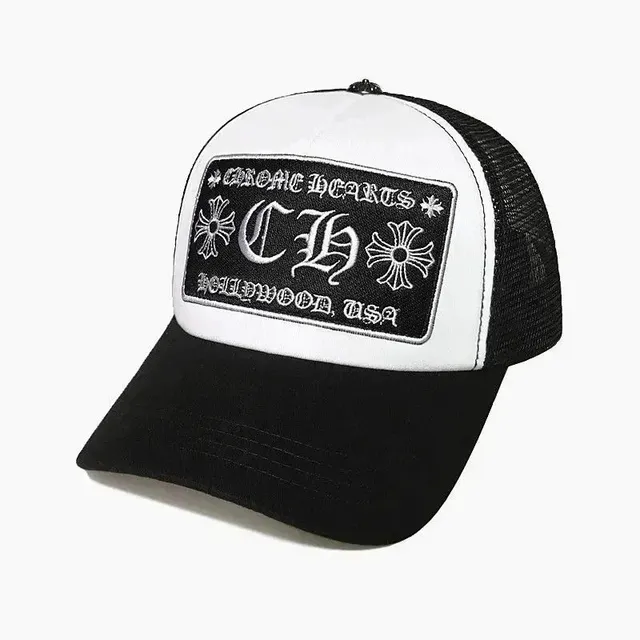 Trucker Cap Chrome Hearts Logo Patch