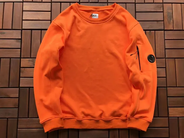 C.P. Company Crewneck Sweatshirt Goggle Pocket