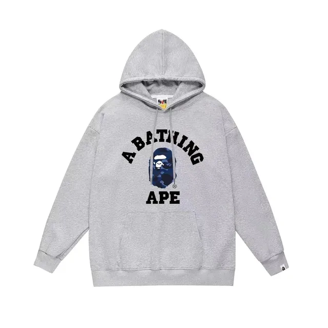 BAPE Hoodie Arch Logo Camo Ape Head