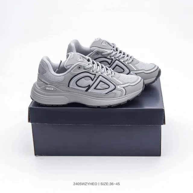 Dior B22 Monogram Grey
