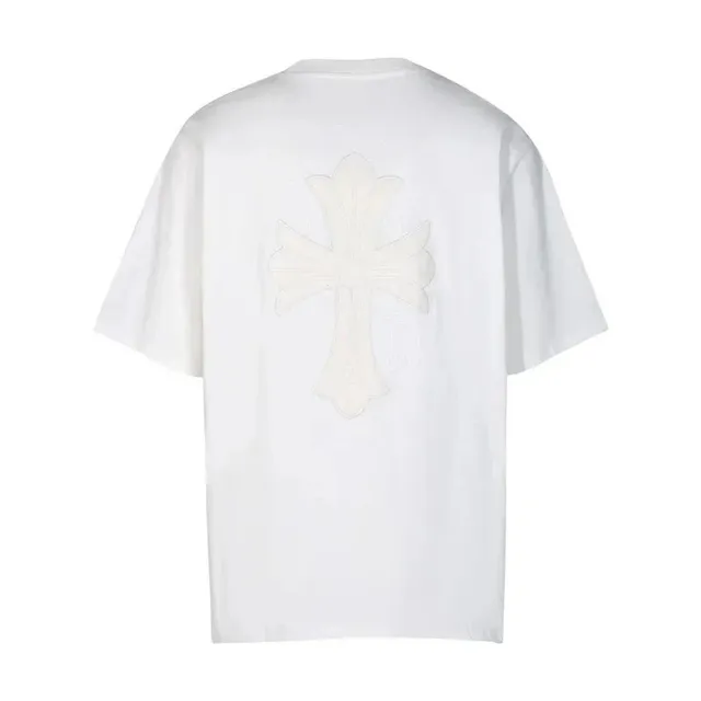 Chrome Hearts Cross Logo Tee Embroidered Cross