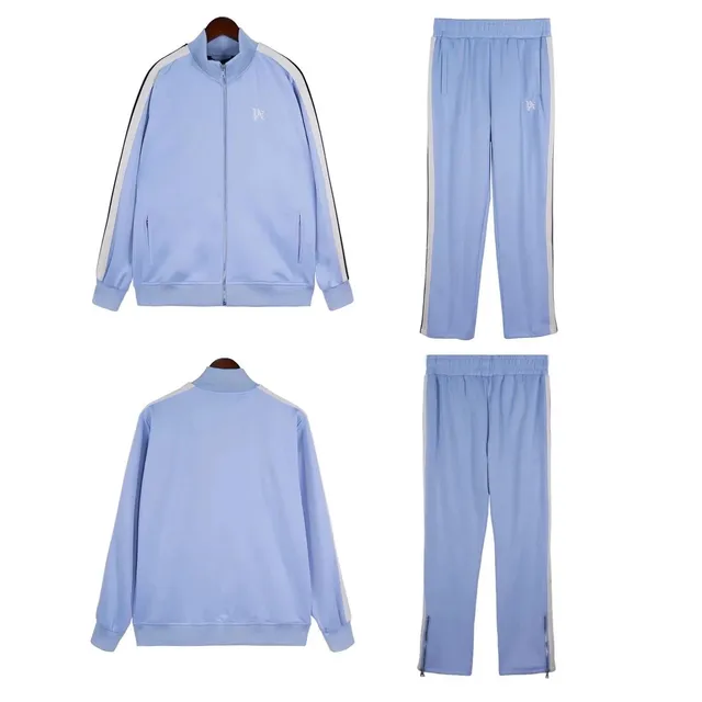 Maison Margiela Track Suit Light Blue with Stripe
