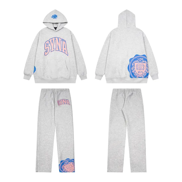 Syna World Hoodie and Joggers Set SYNA Arch Logo