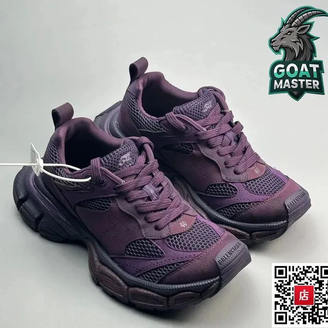 Balenciaga Triple S Purple Mesh