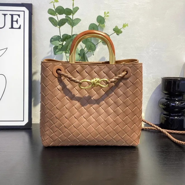 Bottega Veneta Andiamo Woven Leather