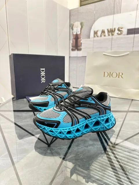 Dior × KAWS B22 Blue Mesh