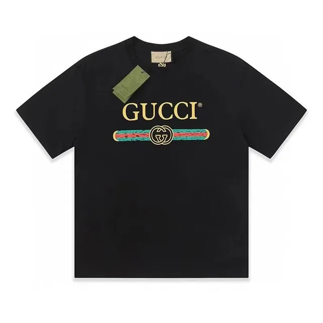 Gucci Logo T-Shirt Web Stripe