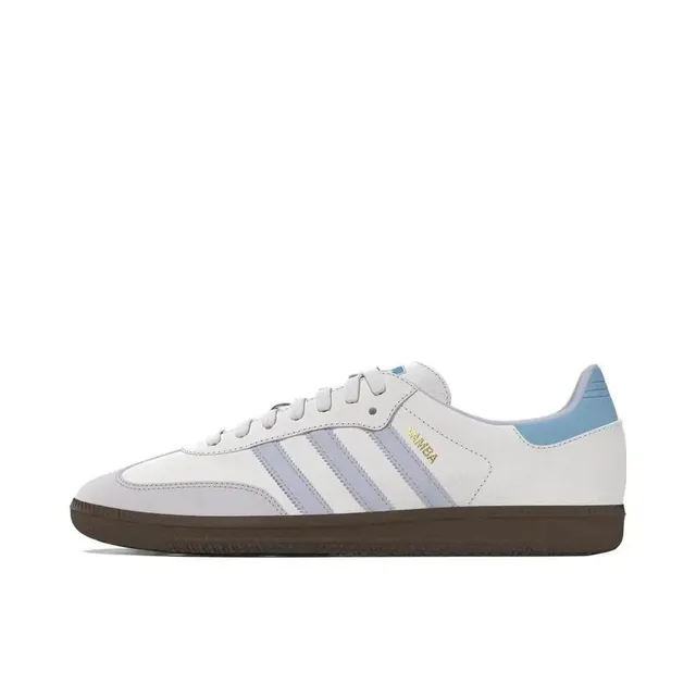 Adidas Samba White Light Blue Gum