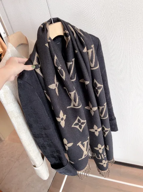Louis Vuitton Monogram Shawl Classic LV Print