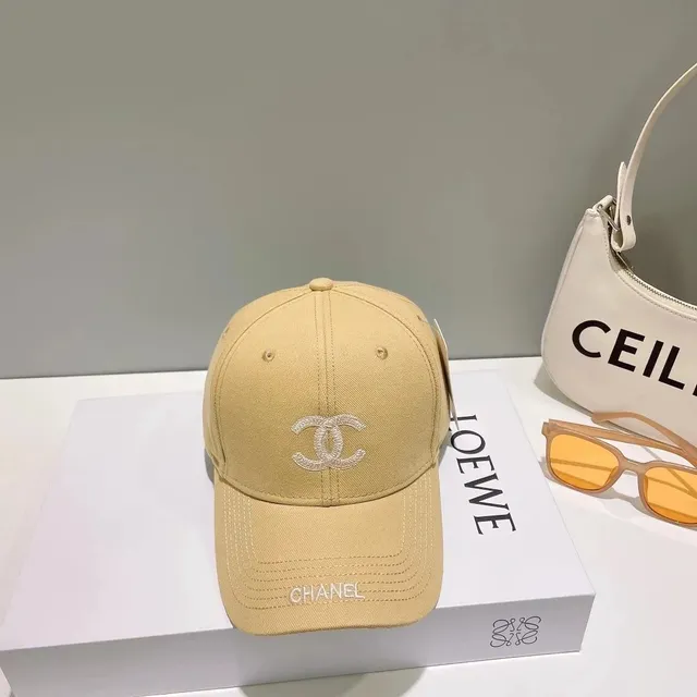 Chanel Baseball Cap Embroidered CC Logo