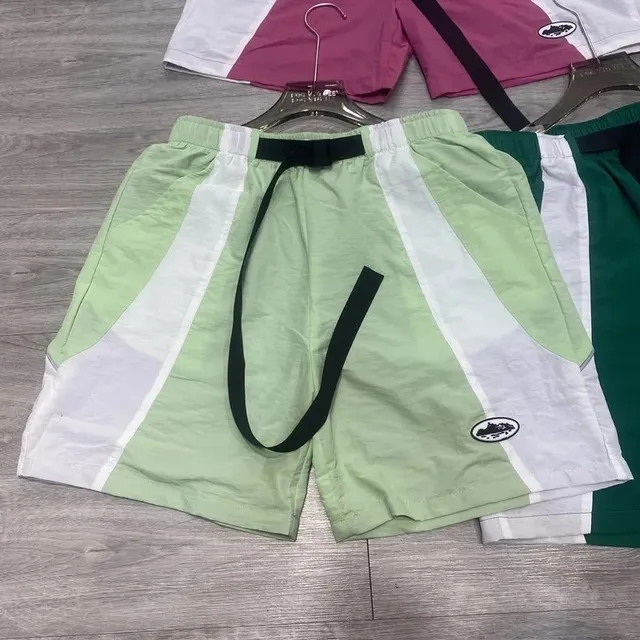 Corteiz Track Shorts Colorblock
