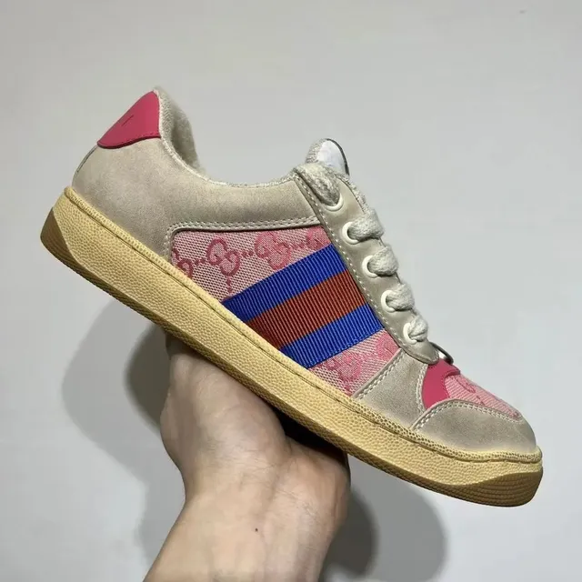 Gucci GG Marmont Sneaker Web Stripe