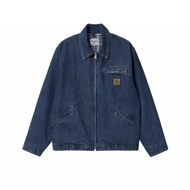 Carhartt Zip-Up Jacket Denim