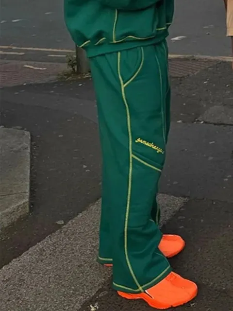 Sacai Embroidered Logo Track Pants