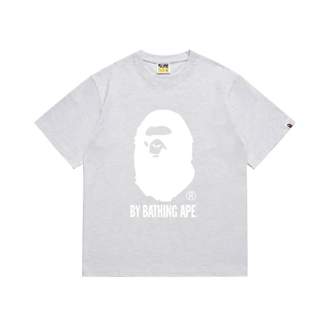 BAPE Ape Head Tee Heather Grey