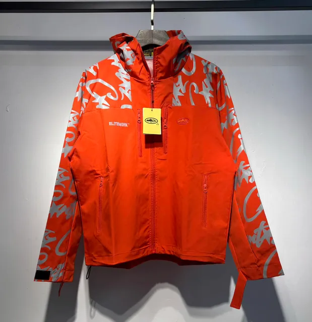 Elitework Windbreaker Jacket Graffiti Print