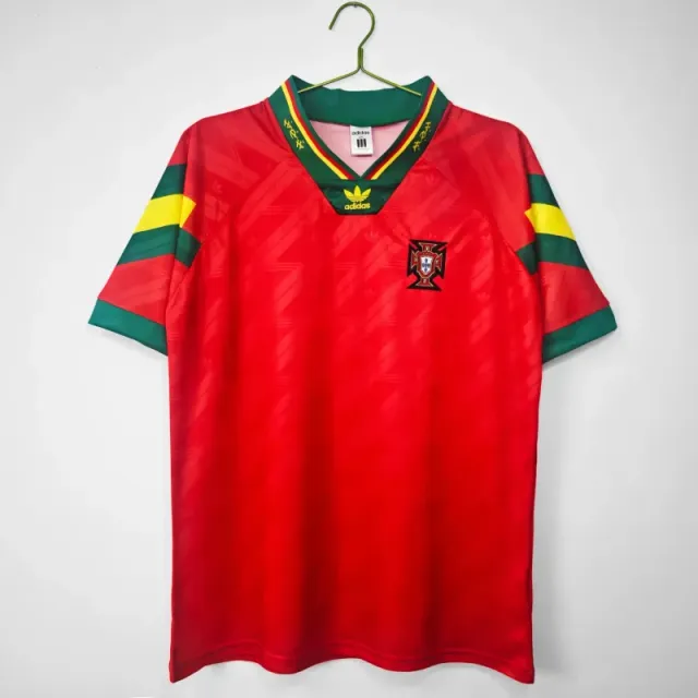 Adidas Portugal National Team Jersey 1996 Euro Home