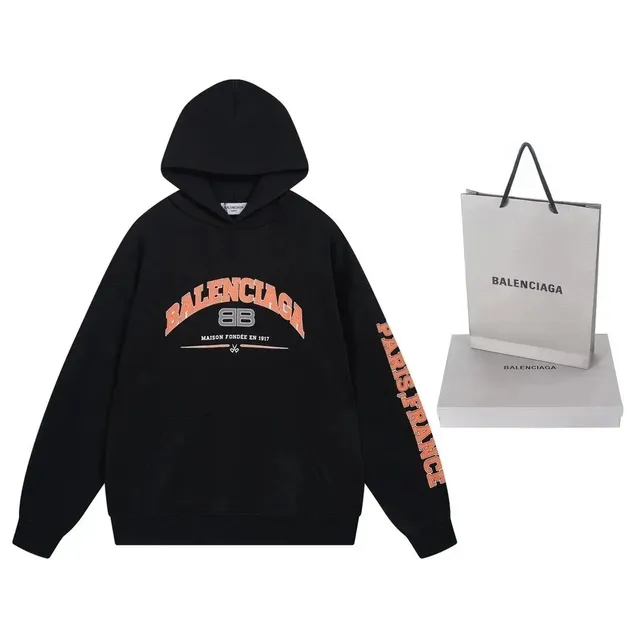 Balenciaga Hoodie Arch Logo