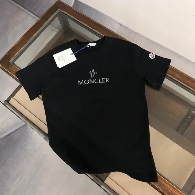 Moncler Logo T-Shirt Embroidered Logo