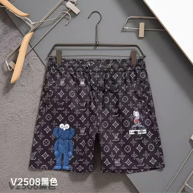 Louis Vuitton Monogram Shorts KAWS Collaboration