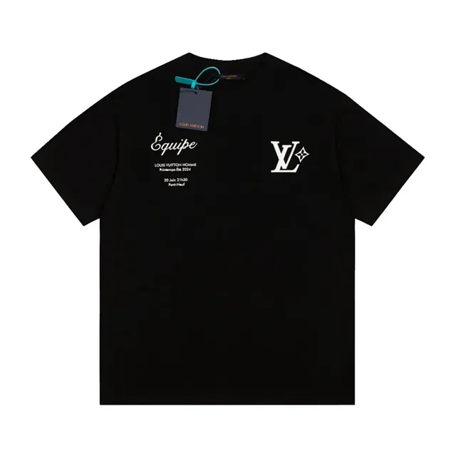 Louis Vuitton Équipe T-Shirt White Logo Print