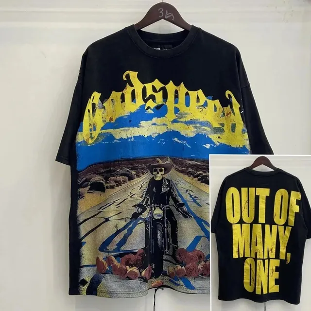 Graphic Tee Godspeed Skull Rider