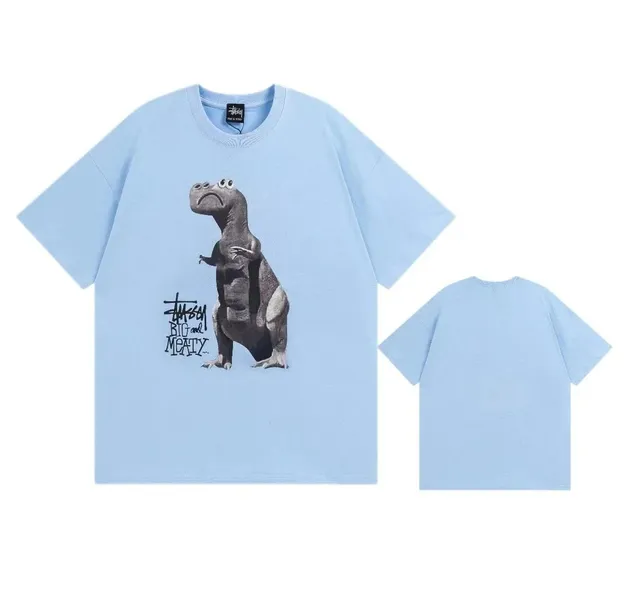 Stüssy × BAPE T-Shirt Big and Meaty Dinosaur Print