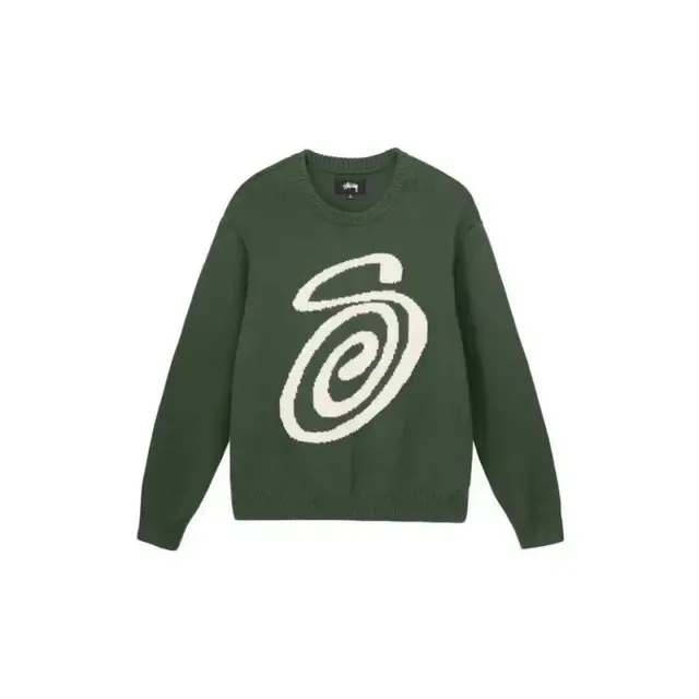 Stüssy Knit Sweater Spiral Logo