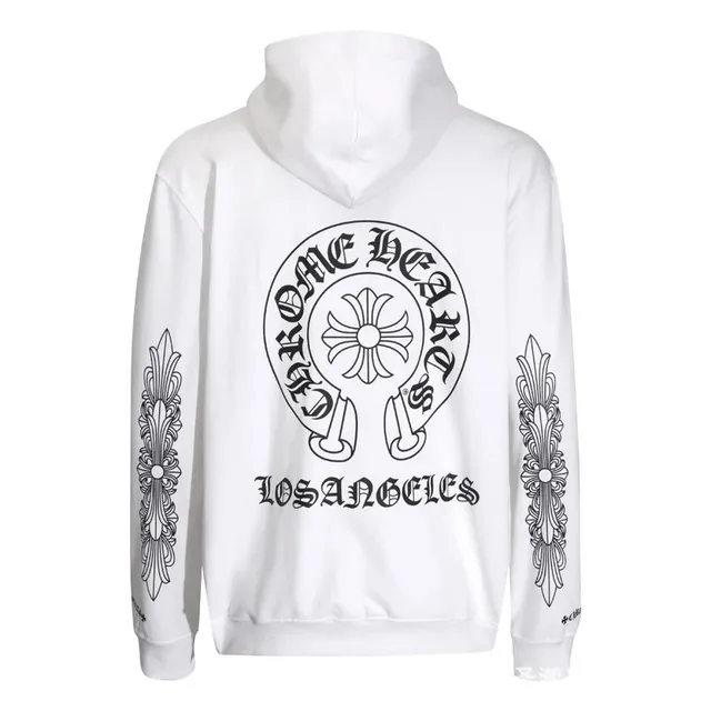 Chrome Hearts Hoodie Los Angeles Logo Print