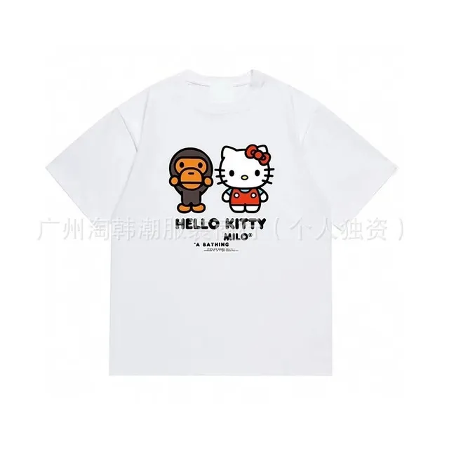 BAPE Graphic Tee Hello Kitty x Milo