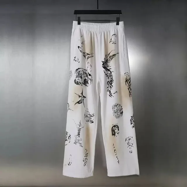 Gallery Dept. Printed Tapered Trousers Abstract Sketch Print