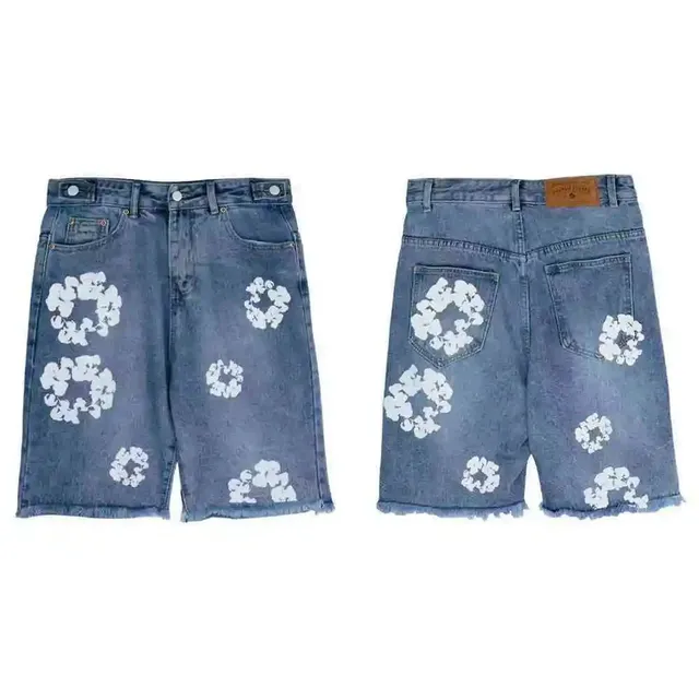 Levi's 501 Denim Shorts Floral Print