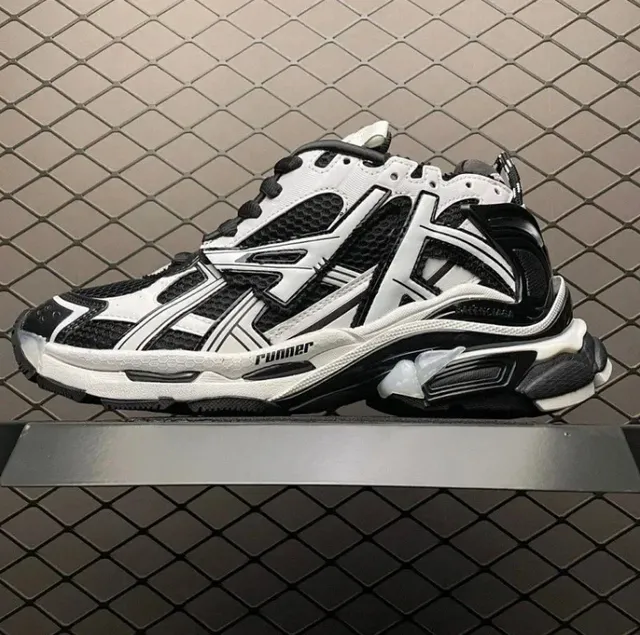Balenciaga Triple S White Black