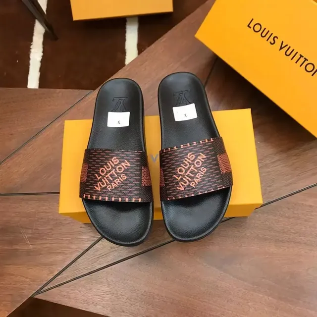Louis Vuitton Slide Sandal Monogram Stripe