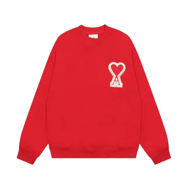 AMI Paris Crewneck Sweatshirt Heart Logo