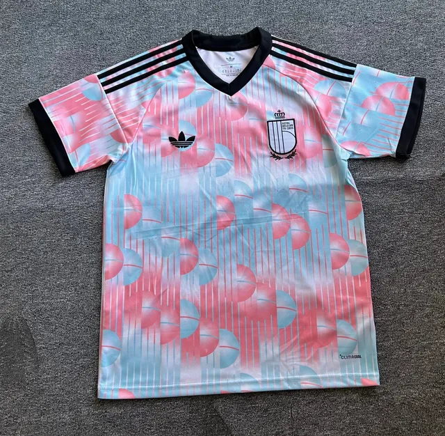 Adidas Belgium National Team Jersey 1990s Retro Print
