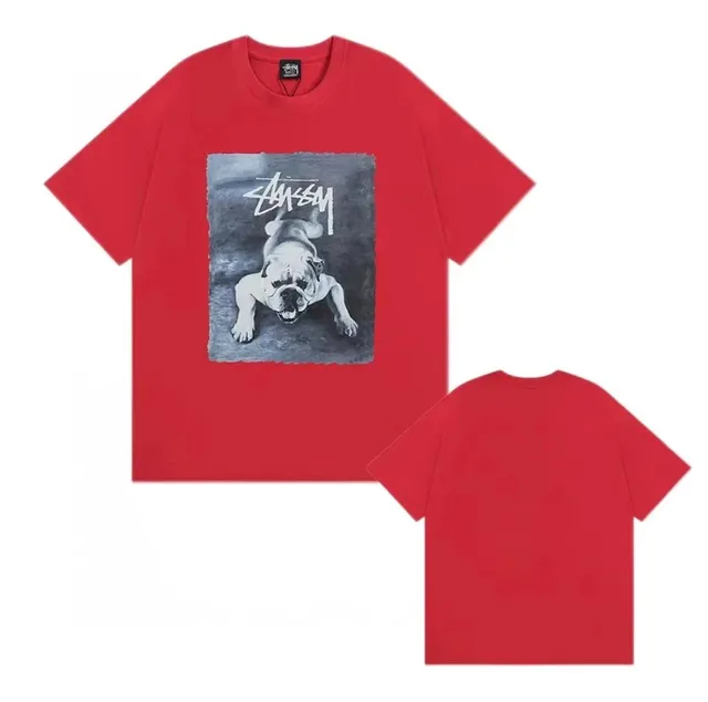 Stüssy Graphic Tee Bulldog Print