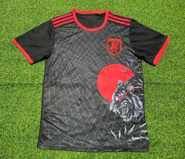 Adidas Japan National Team Jersey Tiger Sun Graphic