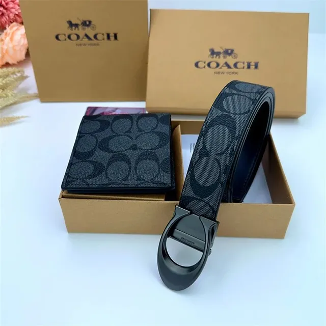Coach Signature Belt