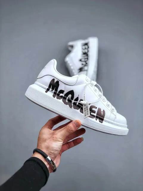 Alexander McQueen Oversized Sneaker Painted Logo