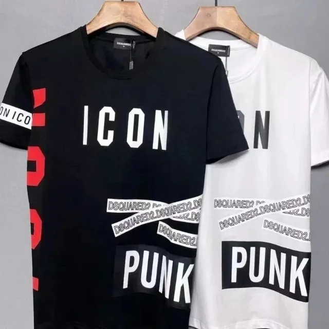 Dsquared2 ICON PUNK T-Shirt Graphic Print