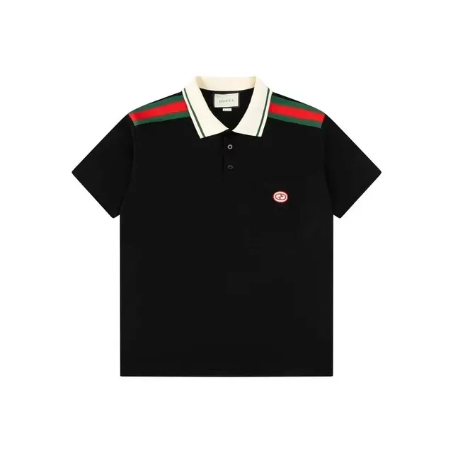 Gucci Polo Shirt Web Stripe Collar