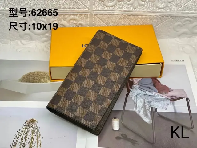 Louis Vuitton Long Wallet Damier Ebene