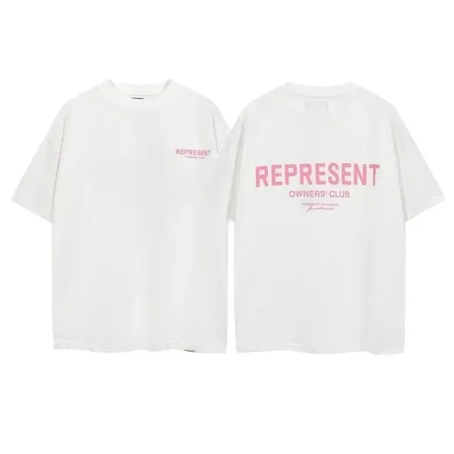 Represent Owners' Club Tee Pink Logo