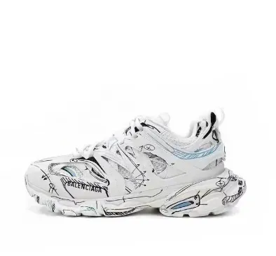 Balenciaga Triple S Sketch Print