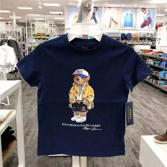 Polo Ralph Lauren Polo Bear Tee Navy with Graphic