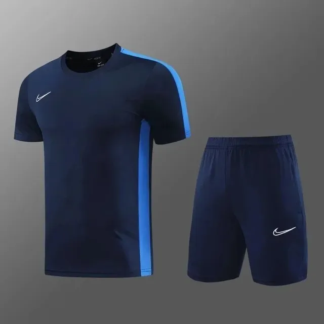 Nike Training Set Navy with Blue Accents